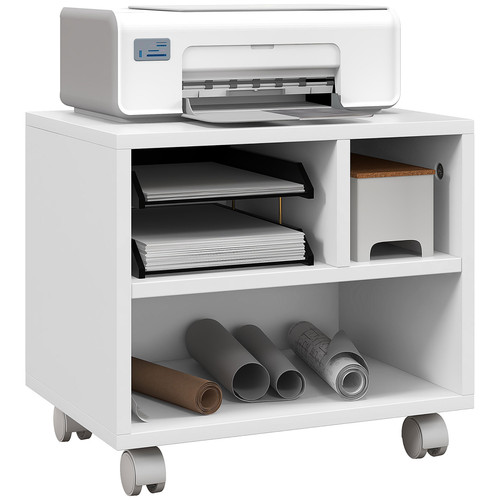 Printer stand storage cart - printer,