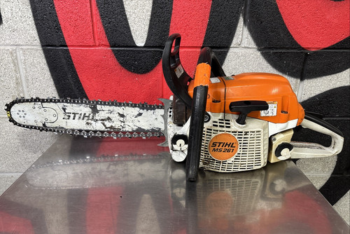 Stihl ms261 gasoline - gasoline, chainsaw