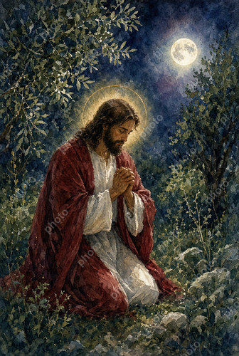 Jesus christ portrait - jesus, 4×6