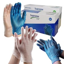 Disposable Powder Free Clear &