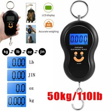 50kg/110lb Digital Fishing Electronic Scales Carp Coarse Fishing Weighing Scales
