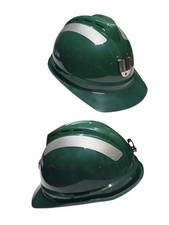 MSA V-GARD 500 VENTED SAFETY HELMET GREEN See Picture