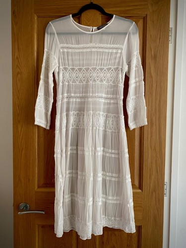 Mint velvet white long sleeve - mint,
