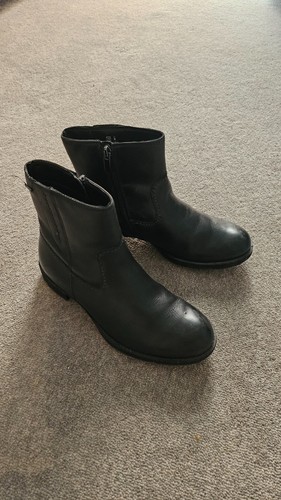Ecco black ankle boots heel - ankle,
