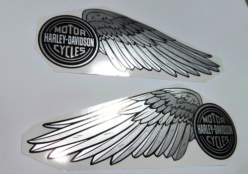 Harley davidson silver wings - harley,