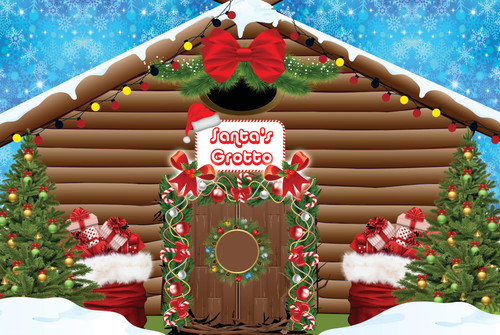 Christmas santas grotto - christmas,