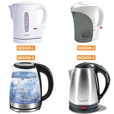 White Travel Kettle Portable