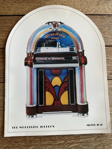 Wurlitzer 1050 original flyer - 1050,