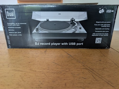 Dual dt250 turntable usb new - dual,