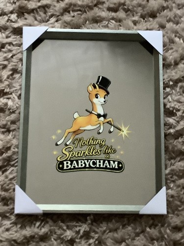 Babycham style bar mirror - bar,