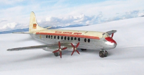Dinky 708 vickers - dinky, viscount