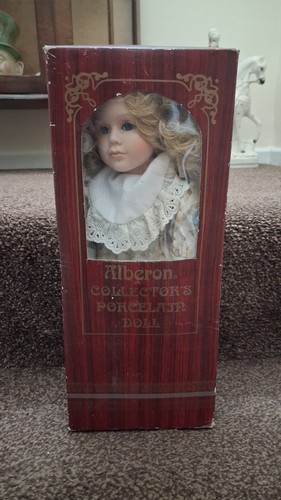 Alberon porcelain doll - alberon,