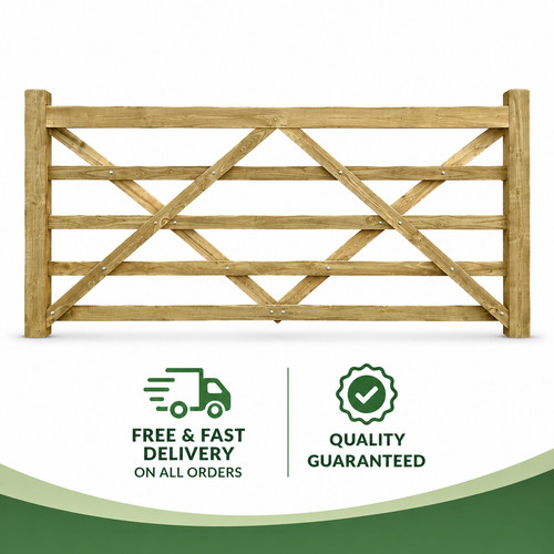 Treated wooden bar field - 5,
