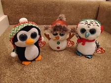 Ty Festive Beanie Boos Bundle