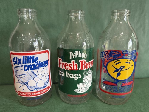 Vintage milk bottles inc - 3,