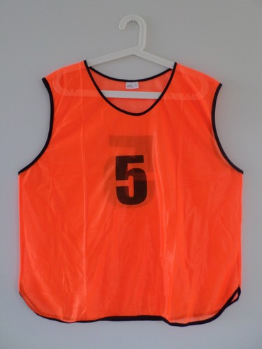 Numbered sports training bibs - numbered,