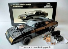 Mad Max 2 Diecast Car 1/18 The Road Warrior Interceptor AUTOart Millennium USED