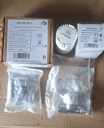 Myson trv2 radiator - valve, set
