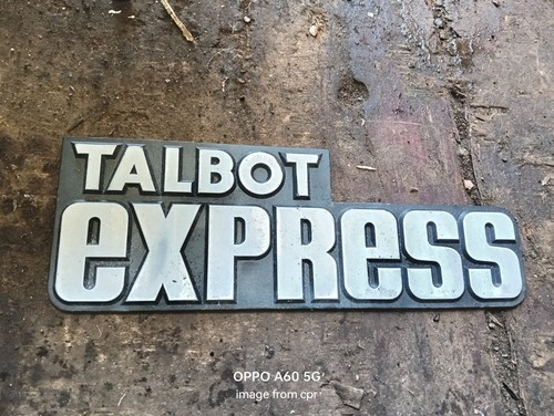 Talbot express rear door - rear, badge