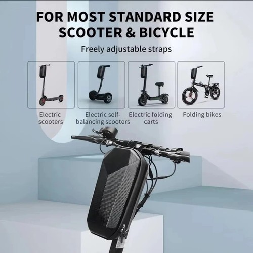 Electric scooter front - electric, bag