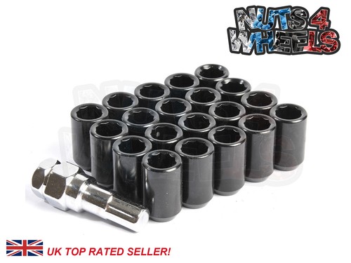 Black tuner wheel - tuner, nuts