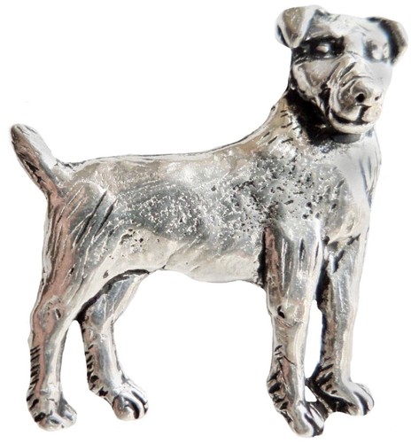 Jack russell terrier pewter - terrier,