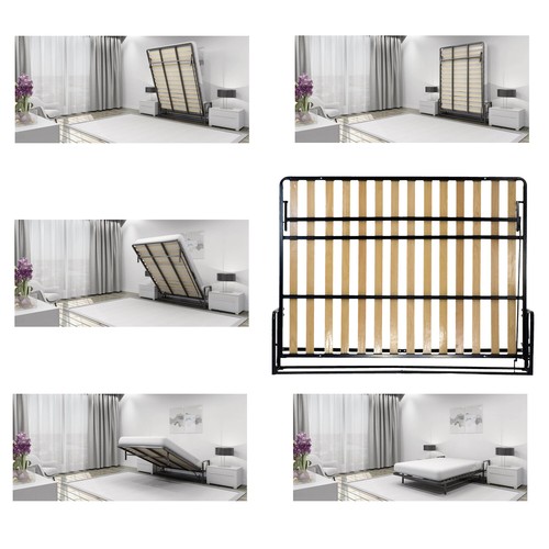 Horizontal wall bed folding - horizontal,