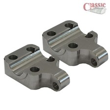 Triumph T140 TR7 T160 Models CNC Billet Alloy Fork Bottom End Caps Disc Hubs