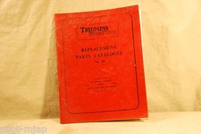 Triumph Tiger Cub Replacement Parts Catalog Number 10  Engine #99720 From 1964