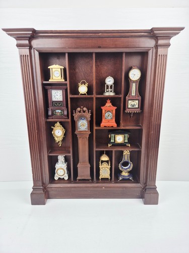 Franklin mint miniature clock - miniature,