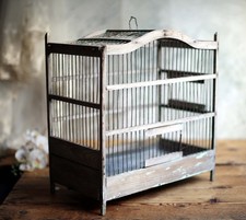 Antique Wire Bird Cage French