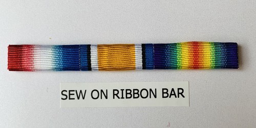 Ww1 trio sew ribbon bar - trio, on