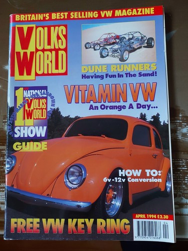 Volksworld magazine april 1994 - magazine,