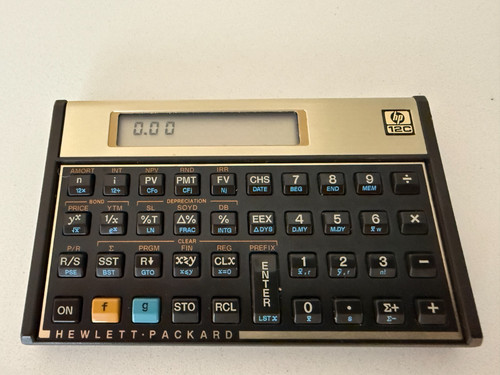 Hewlett packard 12c - hewlett-packard, hp-12c