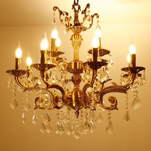 Antique candle style crystal - candle,