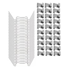 50pcs Spring Loaded Greenhouse Glass Clips Prevents Shifting or Falling