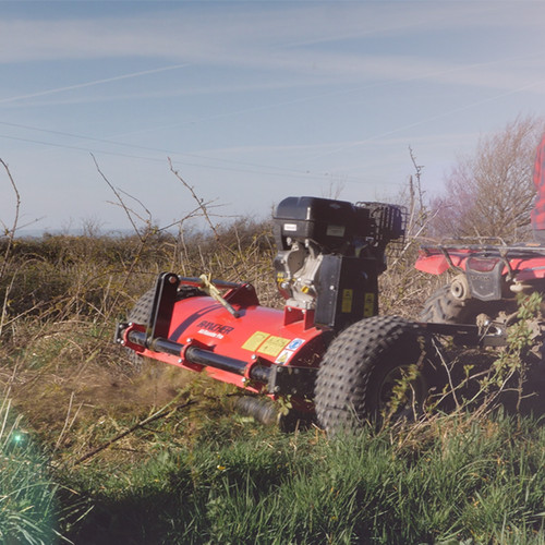 Barely used atv flail mower - used,