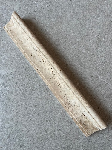 Travertine ogee bullnose - ogee, dado