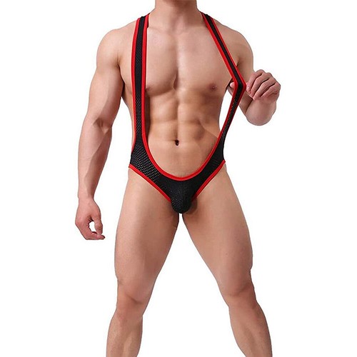 Men sexy mesh jockstrap - sexy,