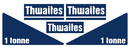 Thwaites tonne dumper plant - 1,