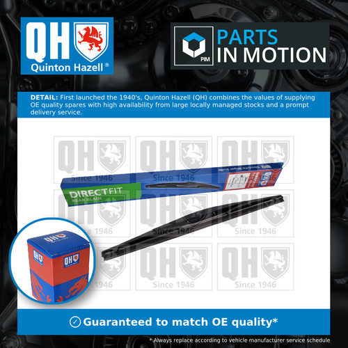 Rear wiper blade - rear, honda