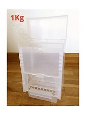 1Kg SEED HOPPER/ FEEDER LARGE PLASTIC FOR CAGE  BIRD- FINCH CANARY etc