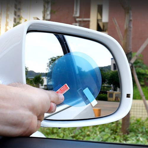 Round car rearview mirror - round,