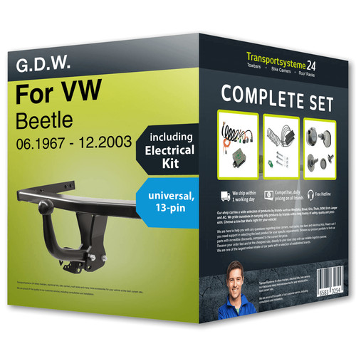Towbar fixed for - , beetle