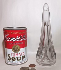 6 1/2" FUNERAL VASE vtg cut