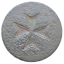 Napoleonic War Tunic Uniform Maltese Cross Button