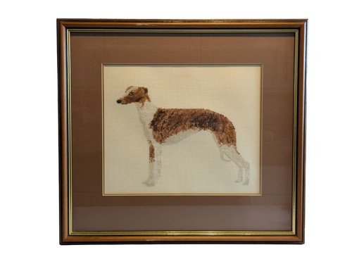 Vintage framed counted cross - framed,