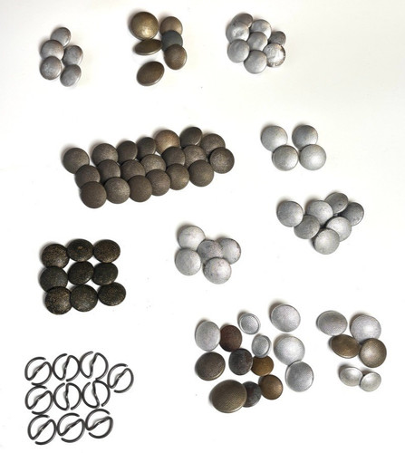 Vintage german buttons uniform - buttons,