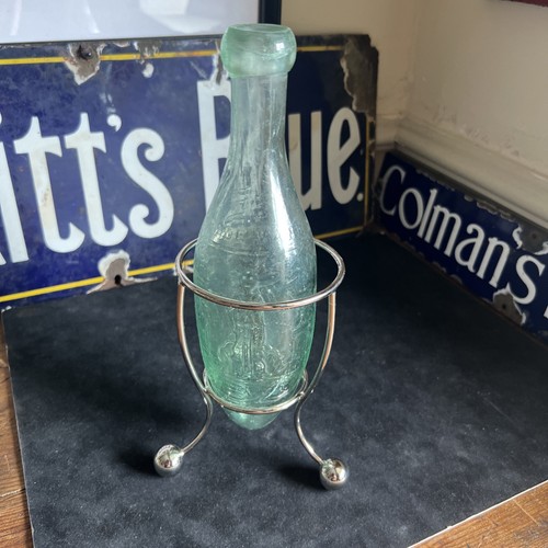 Nickel silver bottle - bottle, display