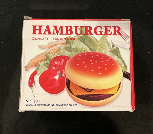 Hamburger phone vintage - hamburger,